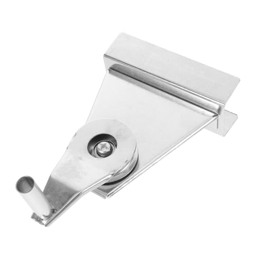 Toddmomy Edelstahl Flaggenmast Kurbelgriff mit Lager Riemenscheibe Robust für Außenbereich Handkurbel Zubehör für Fahnenmast Hebesystem Sicher Ergonomisch von Toddmomy