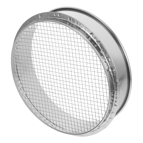 Toddmomy Edelstahl Bodensieb Mit Maschenweite Effizientes Sieb Für Gartenarbeit Kompost Erde Und Steine Geeignet Für Pflanzen Und Sandtrennung Toddmomy Edelstahl Bodensieb Mit Maschenweite Effizientes Sieb Für Gartenarbeit Kompost Erde Und Steine Geeignet Für Pflanzen Und Sandtrennung von Toddmomy