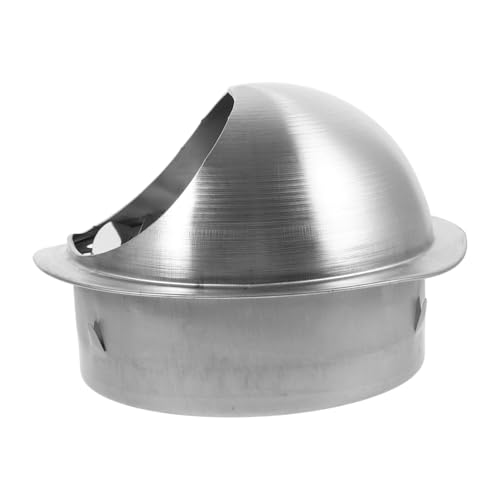 Toddmomy Edelstahl Lüftungsgitter Rund mit Lamellen Regenabweisender Dachventilator Abdeckung Robust und Leicht für Abluftventilatoren und Außenwände Korrosionsbeständig und Langlebig Toddmomy Edelstahl Lüftungsgitter Rund mit Lamellen Regenabweisender Dachventilator Abdeckung Robust und Leicht für Abluftventilatoren und Außenwände Korrosionsbeständig und Langlebig von Toddmomy