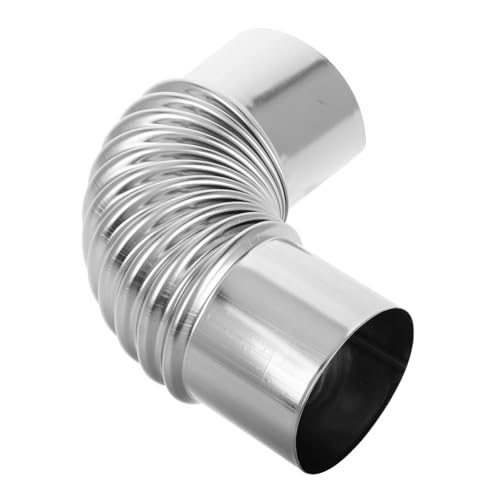 Toddmomy Edelstahl Ofenrohr Bogen Hitzeschutz Kaminrohr Zubehör für Indoor Holzofen mit Isolationsnetz Langlebig Hitzebeständig und Kompatibel für Effiziente Rauchabführung Toddmomy Edelstahl Ofenrohr Bogen Hitzeschutz Kaminrohr Zubehör für Indoor Holzofen mit Isolationsnetz Langlebig Hitzebeständig und Kompatibel für Effiziente Rauchabführung von Toddmomy