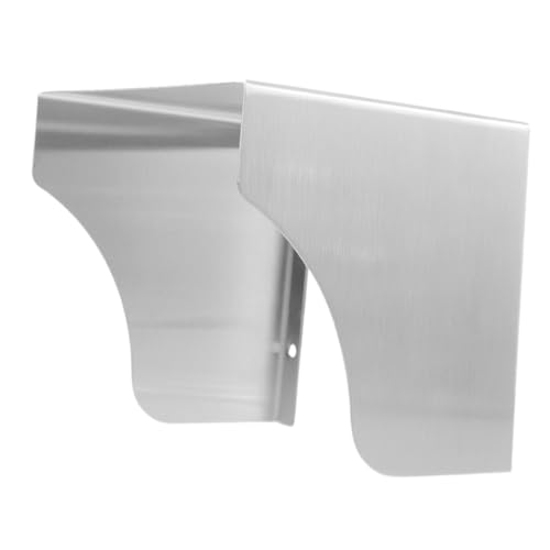 Toddmomy Edelstahl Türklingelschutz Regenfestes Outdoor Schutzgehäuse für Ring Doorbell Wasserdichte Abdeckung für Eisen Steckdosen Ladestationen Wetterfeste Schutzbox für Außeneinsatz von Toddmomy