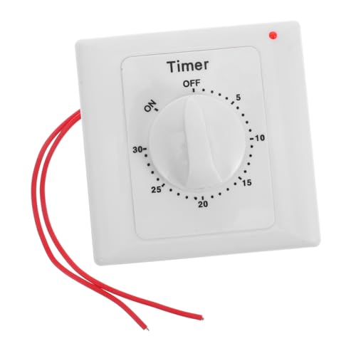 Toddmomy Elektrischer Zeitschalterknopf für Innenbereich Einstellbarer Timer steuerschalter für Steckdosen Praktische Automatisierung für Haushaltsgeräte Wie Ventilatoren Heizungen Pumpen Toddmomy Elektrischer Zeitschalterknopf für Innenbereich Einstellbarer Timer steuerschalter für Steckdosen Praktische Automatisierung für Haushaltsgeräte Wie Ventilatoren Heizungen Pumpen von Toddmomy