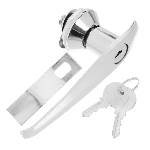 Toddmomy Elektrisches Cam latch Schranktürschloss Edelstahl Sicheres Verteiler Schaltschrankschloss Installieren Zuverlässiger Schutz für Verteilerschränke und Feuerschränke von Toddmomy