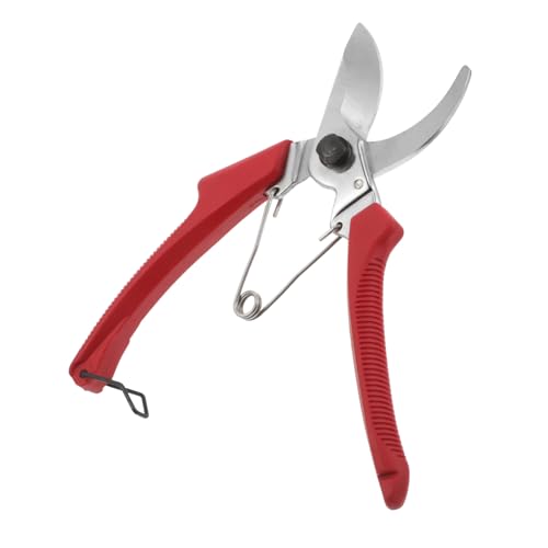 Toddmomy Ergonomische Gartenschere aus robustem Metall mit Rutschfestem Griff Robuste Hand-gartenschere für Präzises Beschneiden von Blumen Obstbäumen und Baumzweigen Langlebiges von Toddmomy