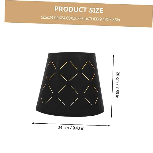 Toddmomy Ersatz Lampenschirm Außen Schwarz Innen Gold und Langlebiger Lampenschirm für Tisch Stehlampen Einfach zu Montieren Weichlichtfilternd Geeignet für Wohnzimmer und Schlafzimmer Toddmomy Ersatz Lampenschirm Außen Schwarz Innen Gold und Langlebiger Lampenschirm für Tisch Stehlampen Einfach zu Montieren Weichlichtfilternd Geeignet für Wohnzimmer und Schlafzimmer von Toddmomy