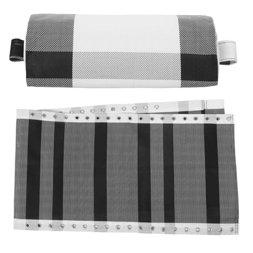 Toddmomy Faltstuhl Ersatzbezug Atmungsaktivem Stoff für Camping und Outdoor Langlebig Leicht und Einfach zu Reinigen Kopfkissen Schwarz Streifen Toddmomy Faltstuhl Ersatzbezug Atmungsaktivem Stoff für Camping und Outdoor Langlebig Leicht und Einfach zu Reinigen Kopfkissen Schwarz Streifen von Toddmomy