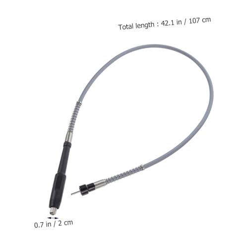 Toddmomy Flexibler Bohrer Verlängerungskabel Flexwelle Adapter für Elektrowerkzeug Drehwerkzeug Robust Biegsam Kompatibel mit Bohrmaschine und Schraubendreher für Schwer Zugängliche von Toddmomy