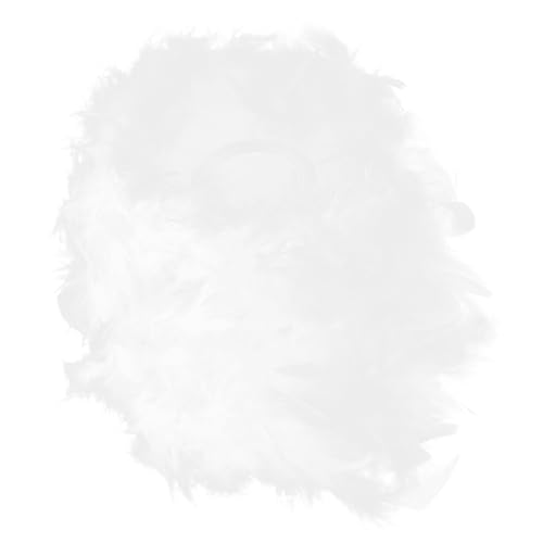 Toddmomy Fluffy Plume Lampenschirm Tisch Stehlampe Flauschiger Stoff Lampenschirm mit Dekorativer Federoptik für Gemütliche Wohnräume von Toddmomy