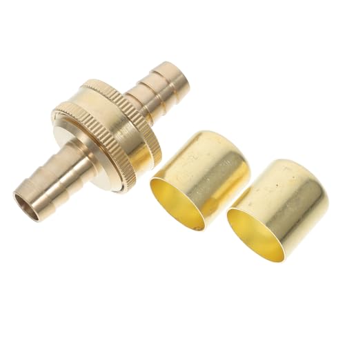 Toddmomy Gartenschlauch Schnellkupplung Messing Adapter Robuster Schlauchverbinder für Einfache Installation und Sichere Verbindung ohne Wasserverlust für Gartenbewässerung und Reparaturen Toddmomy Gartenschlauch Schnellkupplung Messing Adapter Robuster Schlauchverbinder für Einfache Installation und Sichere Verbindung ohne Wasserverlust für Gartenbewässerung und Reparaturen von Toddmomy