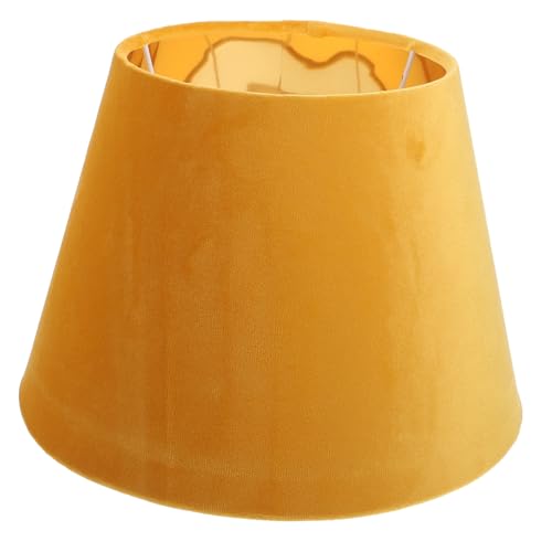 Toddmomy Goldener Samt lampenschirm Stoff tischlampenschirm Fassung Gelb Innen Langlebiger Lampenbezug für Steh Nachttischlampen Schützend und Dekorativ Einzeln Verpackt Toddmomy Goldener Samt lampenschirm Stoff tischlampenschirm Fassung Gelb Innen Langlebiger Lampenbezug für Steh Nachttischlampen Schützend und Dekorativ Einzeln Verpackt von Toddmomy