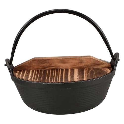 Toddmomy Gusseisen Camping Kochtopf Japanisches Design für Outdoor Kochen Gleichmäßige Wärmeverteilung für Suppen und Eintöpfe Vielseitig Einsetzbar für Zuhause und Beim Camping Toddmomy Gusseisen Camping Kochtopf Japanisches Design für Outdoor Kochen Gleichmäßige Wärmeverteilung für Suppen und Eintöpfe Vielseitig Einsetzbar für Zuhause und Beim Camping von Toddmomy