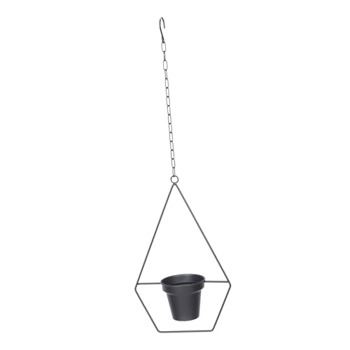 Toddmomy Hängender Blumenpot Für Balkon Und Garten Moderner Wandpflanzenhalter Mit Abflusslöchern Für Innen Und Außenbereich Für Pflanzenliebhaber von Toddmomy