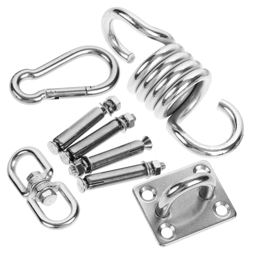 Toddmomy Hängeset für Hängesessel Robuste Haken für Schwingstühle und Zubehör für und Außeneinsatz Langlebig und Sicher Teiliges Set für Vielseitige Anwendungen Toddmomy Hängeset für Hängesessel Robuste Haken für Schwingstühle und Zubehör für und Außeneinsatz Langlebig und Sicher Teiliges Set für Vielseitige Anwendungen von Toddmomy