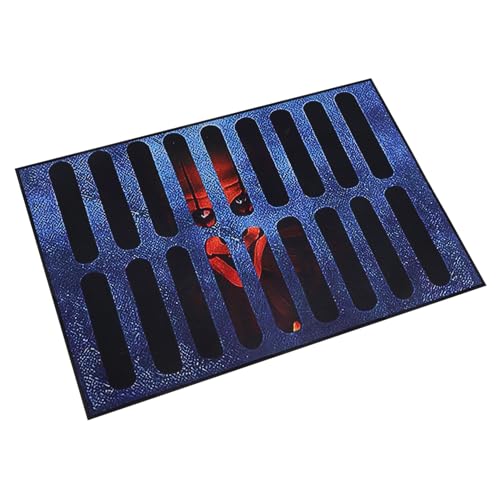 Toddmomy Halloween Illusions Clown Fußmatte Gruselige Deko für und Außen rutschfest Vielseitig Einsetzbar als Fußmatte oder Dekorativer Deckel für Schaurige zu Halloween Toddmomy Halloween Illusions Clown Fußmatte Gruselige Deko für und Außen rutschfest Vielseitig Einsetzbar als Fußmatte oder Dekorativer Deckel für Schaurige zu Halloween von Toddmomy