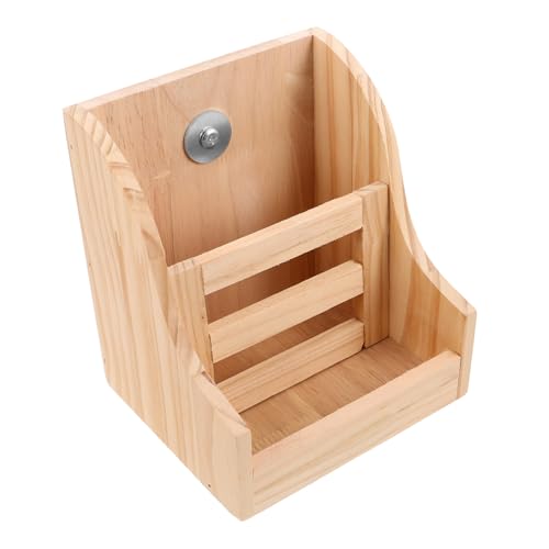Toddmomy Holz Futterstation mit Festem Heuraufenhalter und Futterschale für Kaninchen Meerschweinchen Chinchilla Stabile Futterumgebung für Kleine Haustiere aus Natürlichem Holz Toddmomy Holz Futterstation mit Festem Heuraufenhalter und Futterschale für Kaninchen Meerschweinchen Chinchilla Stabile Futterumgebung für Kleine Haustiere aus Natürlichem Holz von Toddmomy
