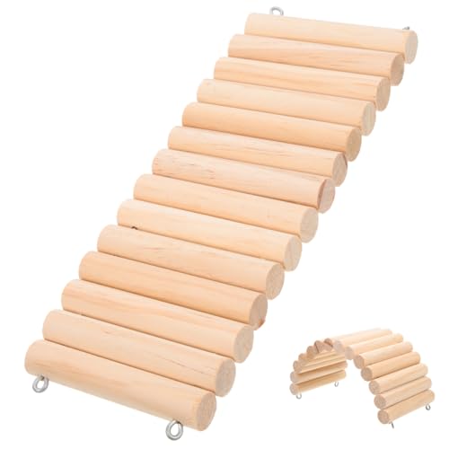 Toddmomy Holz kletterleiter für Hamster Langlebiges Beißfestes Haustierspielzeug für Kleintiere Gesundes Kauspielzeug zur Stressreduktion Vielseitig für Hamster Chinchillas und Toddmomy Holz kletterleiter für Hamster Langlebiges Beißfestes Haustierspielzeug für Kleintiere Gesundes Kauspielzeug zur Stressreduktion Vielseitig für Hamster Chinchillas und von Toddmomy