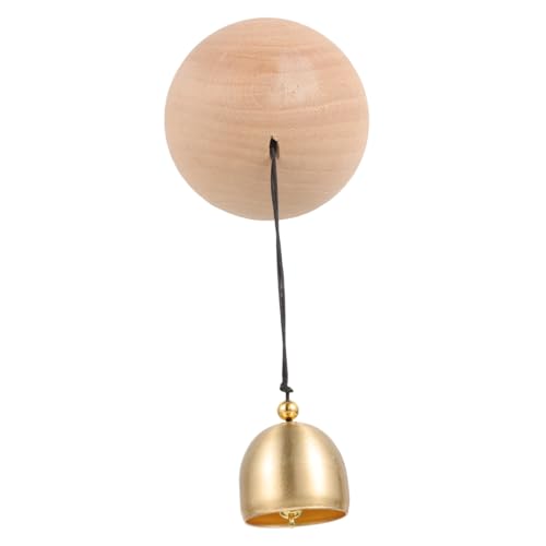 Toddmomy Holz türklingel Hängende Ladenbesitzer Glocke mit Klarem Klang Dekoratives Windspiel für Tür Eingang Geschäft Büro Restaurant von Toddmomy