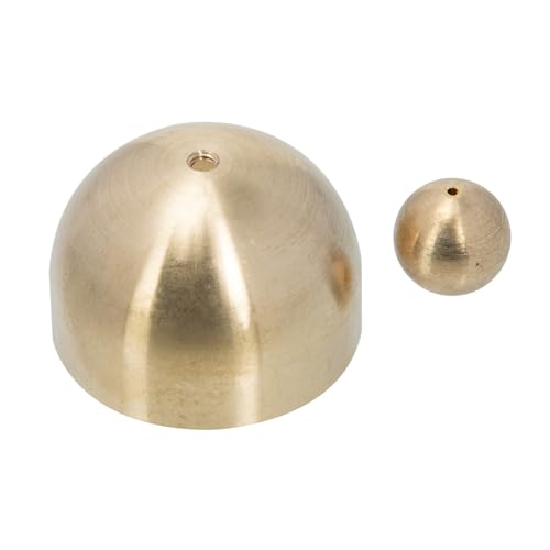 Toddmomy Japanische Kupferglocke mit Kupferperle Vielseitiges Windspiel Türklingel zubehör Langlebiges Tür Kühlschrankglocken Accessoire Installieren Robust und Dekorativ von Toddmomy