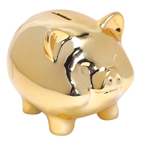 Toddmomy Keramik Spardose Schwein Form Niedlicher Desktop Münzbehälter Mittlere Praktische Geldbox aus Langlebiger Keramik für Zuhause und Büro zur Dekoration und Münzaufbewahrung Toddmomy Keramik Spardose Schwein Form Niedlicher Desktop Münzbehälter Mittlere Praktische Geldbox aus Langlebiger Keramik für Zuhause und Büro zur Dekoration und Münzaufbewahrung von Toddmomy