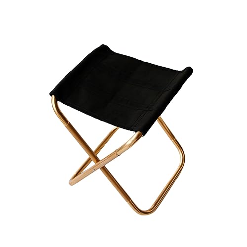 Toddmomy Faltbarer Campingstuhl Aluminium Ultraleicht Tragbar Und Vielseitig Einsetzbar Für Outdoor-aktivitäten Und Gold von Toddmomy
