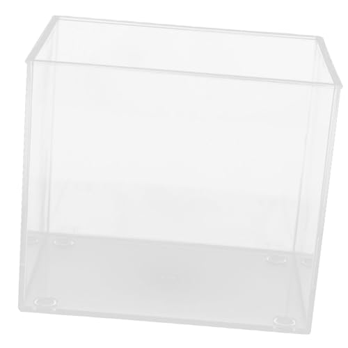 Toddmomy Klarer Mini Fischtank aus Kunststoff Offenes Wasserbecken für Pflanzen und Fische Geeignet für Turtles Design für Zuhause Büro und Geschäfte Einfach zu Reinigen Toddmomy Klarer Mini Fischtank aus Kunststoff Offenes Wasserbecken für Pflanzen und Fische Geeignet für Turtles Design für Zuhause Büro und Geschäfte Einfach zu Reinigen von Toddmomy