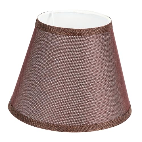 Toddmomy Kleiner Lampenschirm aus Leinenstoff Fassung Vintage Lampenabdeckung für Tisch Steh Wand Deckenlampen Ersatz Lampenschirm für Stilvolle Innenbeleuchtung Doppelt Verpackt Toddmomy Kleiner Lampenschirm aus Leinenstoff Fassung Vintage Lampenabdeckung für Tisch Steh Wand Deckenlampen Ersatz Lampenschirm für Stilvolle Innenbeleuchtung Doppelt Verpackt von Toddmomy