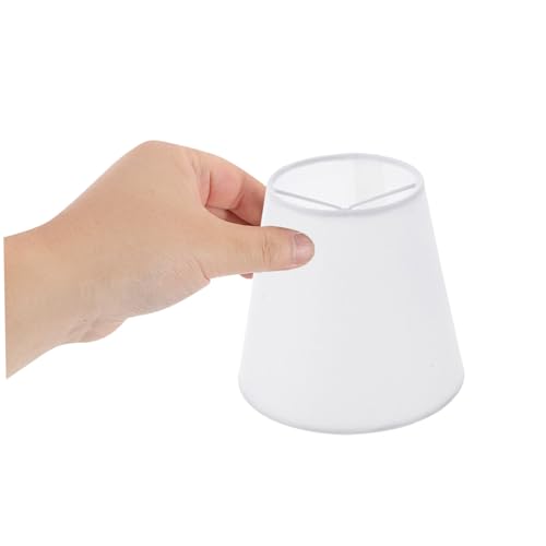 Toddmomy Kleiner Lampenschirm aus Stoff mit Clip Langlebiger Ersatz für Tisch Stehleuchten Einfache Montage Robustes Design Geeignet für Nachttischlampe und Wohnraumbeleuchtung von Toddmomy