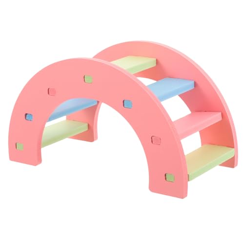 Toddmomy Kleintier Kletterbrücke Robust Sicher für Hamster Meerschweinchen Chinchilla Käfigdekoration Bunte Hängebrücke für Kleine Nager Toddmomy Kleintier Kletterbrücke Robust Sicher für Hamster Meerschweinchen Chinchilla Käfigdekoration Bunte Hängebrücke für Kleine Nager von Toddmomy