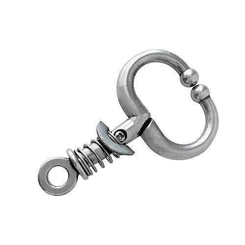 Toddmomy Kohlenstoffstahl Rinder nasenring Zange mit Glatter Oberfläche Langlebig Sicher für Viehzucht und Tierärzte Geeignet für Robusten Einsatz Beim Rinder nasenpiercing von Toddmomy