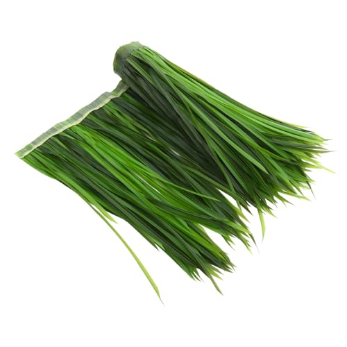 Toddmomy Künstliches Reetdach für Garten und Terrasse Simuliertes Strohdach für DIY Pflegeleicht Realistische Gartendeko für Sommeratmosphäre von Toddmomy