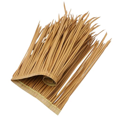 Toddmomy Künstliches Strohdach Synthetischem Material Dekoratives Reetdach für Garten Park und Pavillon Pflegeleicht und Vielseitig Einsetzbar für und DIY Projekte Toddmomy Künstliches Strohdach Synthetischem Material Dekoratives Reetdach für Garten Park und Pavillon Pflegeleicht und Vielseitig Einsetzbar für und DIY Projekte von Toddmomy