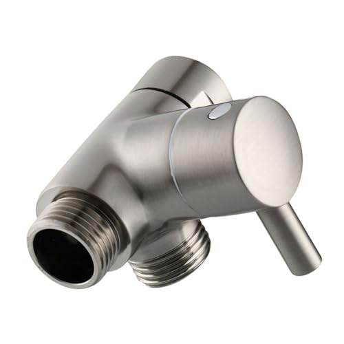 Toddmomy Kupfer Duschkopf Umschaltventil Langlebiger Wasserhahn Verteiler für Bad und Küche Einfache Montage Auslaufsicher Geeignet für Waschtisch und Handbrause Anschluss von Toddmomy