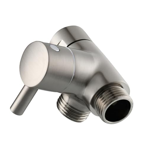 Toddmomy Kupfer Wasserhahn Verteiler Ventil für Waschbecken Langlebiger Hahn splitter mit Einfachem Einbau Wasserableitend für Schlauch und Brause Modernes Glänzendes Design für Bad und Toddmomy Kupfer Wasserhahn Verteiler Ventil für Waschbecken Langlebiger Hahn splitter mit Einfachem Einbau Wasserableitend für Schlauch und Brause Modernes Glänzendes Design für Bad und von Toddmomy