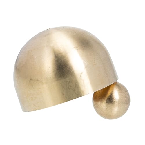 Toddmomy Kupfer Windspiel Zubehör mit Kupferkugel Langlebige Türklingel Ersatzglocke für DIY Japanische Windspiele und Türglocken Lange Nutzung von Toddmomy
