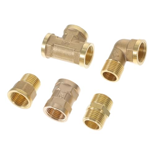 Toddmomy Kupplung Gartenschlauchadapter Messing Rohrverbinder mit Geraden Winkel für Dichten Langlebigen Anschluss im Garten und Haushalt Toddmomy Kupplung Gartenschlauchadapter Messing Rohrverbinder mit Geraden Winkel für Dichten Langlebigen Anschluss im Garten und Haushalt von Toddmomy