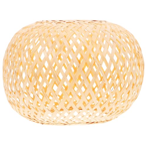 Toddmomy Lampenschirm Deckenleuchte DIY Dekor Handgewebt Chinesischer Stil Warmes Licht Wohnzimmer Schlafzimmer Esszimmer Beleuchtung Toddmomy Lampenschirm Deckenleuchte DIY Dekor Handgewebt Chinesischer Stil Warmes Licht Wohnzimmer Schlafzimmer Esszimmer Beleuchtung von Toddmomy