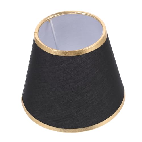 Toddmomy Lampenschirm aus Stoff mit Goldfarbenem Rand Lampenschirm für Leuchten Geeignet für Wand Steh Deckenlampen Dekorative Abdeckung für Wohnzimmer und Schlafzimmer Toddmomy Lampenschirm aus Stoff mit Goldfarbenem Rand Lampenschirm für Leuchten Geeignet für Wand Steh Deckenlampen Dekorative Abdeckung für Wohnzimmer und Schlafzimmer von Toddmomy