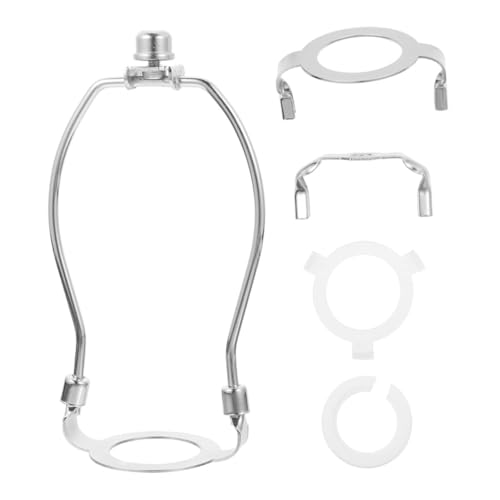 Toddmomy Lampenschirmhalter mit Adapter Stabiler Lampenhalter für Tisch Stehlampen Einfach zu Montierender Lampenharfen kit Vielseitig Einsetzbar für Zuhause Restaurant Toddmomy Lampenschirmhalter mit Adapter Stabiler Lampenhalter für Tisch Stehlampen Einfach zu Montierender Lampenharfen kit Vielseitig Einsetzbar für Zuhause Restaurant von Toddmomy