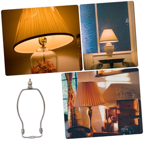 Toddmomy Lampenschirmhalterung Bronze Metall Lampenharfe Stabil Robust für Tisch Stehlampe Einfache Montage Langlebiger Lampenhalter Lichtzubehör von Toddmomy
