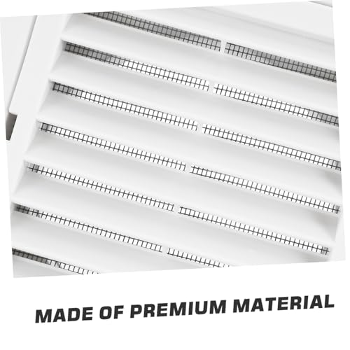 Toddmomy Lüftungsgitter mit Insektenschutz Mesh Weiß Kunststoff Luftauslass Abdeckung für Wand und Decke Langlebig Einfach zu Reinigen für Bad und Büro Toddmomy Lüftungsgitter mit Insektenschutz Mesh Weiß Kunststoff Luftauslass Abdeckung für Wand und Decke Langlebig Einfach zu Reinigen für Bad und Büro von Toddmomy