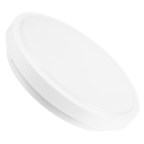 Toddmomy Magnetischer Deckenlampenschirm Weiß Eleganter Abnehmbarer Lampenschirm für Deckenleuchten Einfache Montage Platzsparend Geeignet für Wohnzimmer Schlafzimmer Büro von Toddmomy