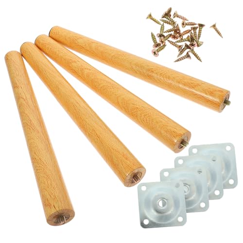 Toddmomy Massivholz Möbelbeine Tischbeine Ersatz Holzbeine für Tisch Stuhl Schrank Dresser Kompatibel mit Esszimmer Wohnzimmer Modernes Design Toddmomy Massivholz Möbelbeine Tischbeine Ersatz Holzbeine für Tisch Stuhl Schrank Dresser Kompatibel mit Esszimmer Wohnzimmer Modernes Design von Toddmomy