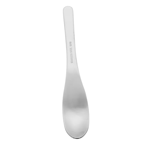 Toddmomy Metal Food Spoon Edelstahl Entkerner Löffel Avocado Fruchtlöffel Dessertlöffel Klein Kaffee Teelöffel Suppenlöffel Multifunktional Leicht Tragbar von Toddmomy
