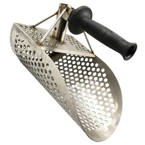 Toddmomy Metall Sandschaufel mit Ergonomischem Griff Rostfrei Großes Sieb für Effizientes Sand und Kies Sieben Vielseitig für Strand Garten und Metalldetektion Robust und Langlebig Toddmomy Metall Sandschaufel mit Ergonomischem Griff Rostfrei Großes Sieb für Effizientes Sand und Kies Sieben Vielseitig für Strand Garten und Metalldetektion Robust und Langlebig von Toddmomy