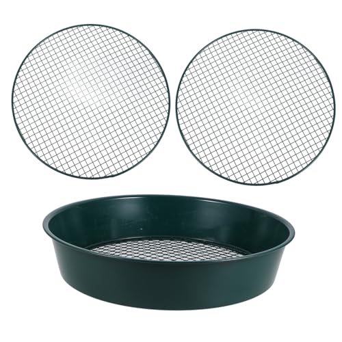 Toddmomy Metallischer Gartensieb mit Austauschbaren Sieb Maschen Robustes Gartenwerkzeug zur Effizienten Trennung von Erde und für Vielseitige Anwendungen Toddmomy Metallischer Gartensieb mit Austauschbaren Sieb Maschen Robustes Gartenwerkzeug zur Effizienten Trennung von Erde und für Vielseitige Anwendungen von Toddmomy