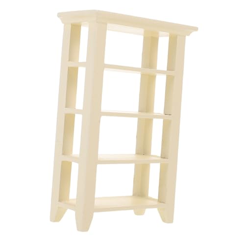 Toddmomy Miniatur Bücherregal Lagig Weiß Standregal Puppenhaus Möbel Zubehör Sicher für DIY Display Regal für Miniaturen und Sammlerstücke Toddmomy Miniatur Bücherregal Lagig Weiß Standregal Puppenhaus Möbel Zubehör Sicher für DIY Display Regal für Miniaturen und Sammlerstücke von Toddmomy