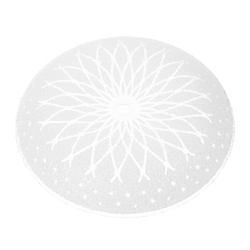 Toddmomy Moderner Deckenleuchte Lampenschirm aus Mattiertem Glas Elegant und Schlicht Installieren als Ersatzglas für Schlafzimmer Esszimmer Wohnzimmer und Flur von Toddmomy