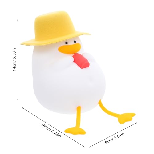 Toddmomy Nachtlicht Entspannendes LED Entenlampe aus Kindersicherem Silikon mit Warmem Licht und Tragbar Sanfte Beleuchtung für Schlafzimmer und Babyzimmer zum Stillen und Einschlafen Toddmomy Nachtlicht Entspannendes LED Entenlampe aus Kindersicherem Silikon mit Warmem Licht und Tragbar Sanfte Beleuchtung für Schlafzimmer und Babyzimmer zum Stillen und Einschlafen von Toddmomy