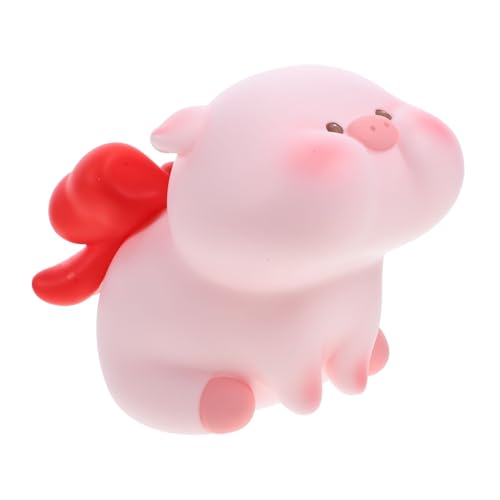 Toddmomy Niedliche Sparschwein Spardose aus Robustem Material Piggy Bank für Mädchen Dekoratives Schwein Glücksschweinchen Kindersichere Münzbox für Sparen und Geschenkidee von Toddmomy