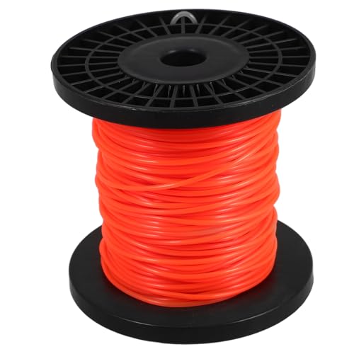 Toddmomy Nylon Mähfaden Rund Mähfaden Ersatz Rasentrimmer Zubehör Robuster Trimmer Faden für Rasenmäher Gartengeräte von Toddmomy
